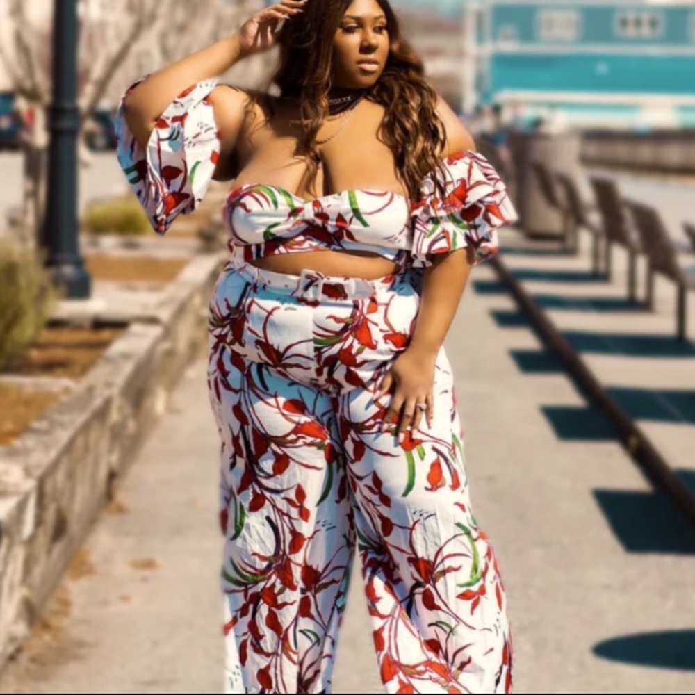 Floral Pant Set
